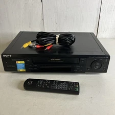Sony SLV-789HF VCR Recorder VHS Player With Remote Tested Working