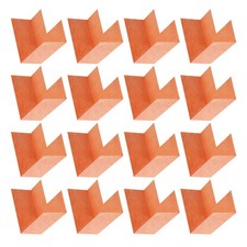 16X Inside Waterproofing Corner Shower Polyethylene Seamless Orange