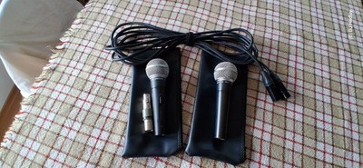 2x SHURE SM 58 + FatHeat (TritonAudio) + Kabel +Tasche