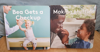 Lovevery Making Muffins and Bea Gets a Checkup; Board Books; Toddler Development