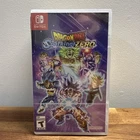 NINTENDO SWITCH DRAGON BALL SPARKING ZERO BRAND NEW VIDEO GAME FACTORY SEALED