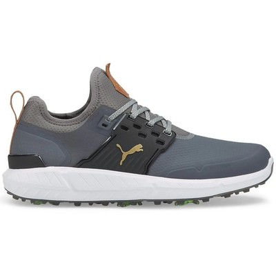 NEW Puma Men's Ignite Articulate Golf Shoes Grey/Gold/Black - Pick Size & Width!
