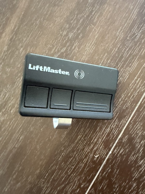 LiftMaster 371LM 3 Button Garage Door Opener Remote - Black