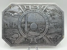 Vintage 1939 New York World's Fair Dish Mat Advertising Ad 10" x 7" Trylon