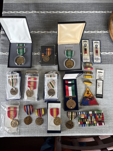 Assorted Military Medals, Ribbons, Ribbon Racks, Lot | eBay