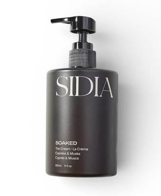 Sidia Soaked: The Cream - Cypress & Musks 11 fl oz Anthropologie Hand & Body