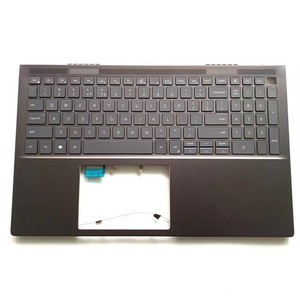 02KF2N FOR   Vostro 7500 Brown Laptop C Shell Cover Upper Palmrest Keyboard *gb