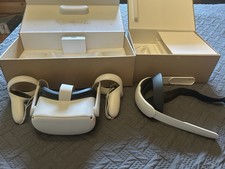 Oculus Quest 2 Virtual Reality Headset 128GB With Elite Strap