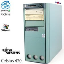 2X ISA Slot Computer Siemens Celsius 420 PIII450 AG D1107 PC Parallel Pentium 3