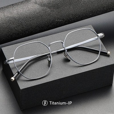 Retro Ultra-Light Titanium Reading Glasses Men Women Fashion Readers Eyeglasses