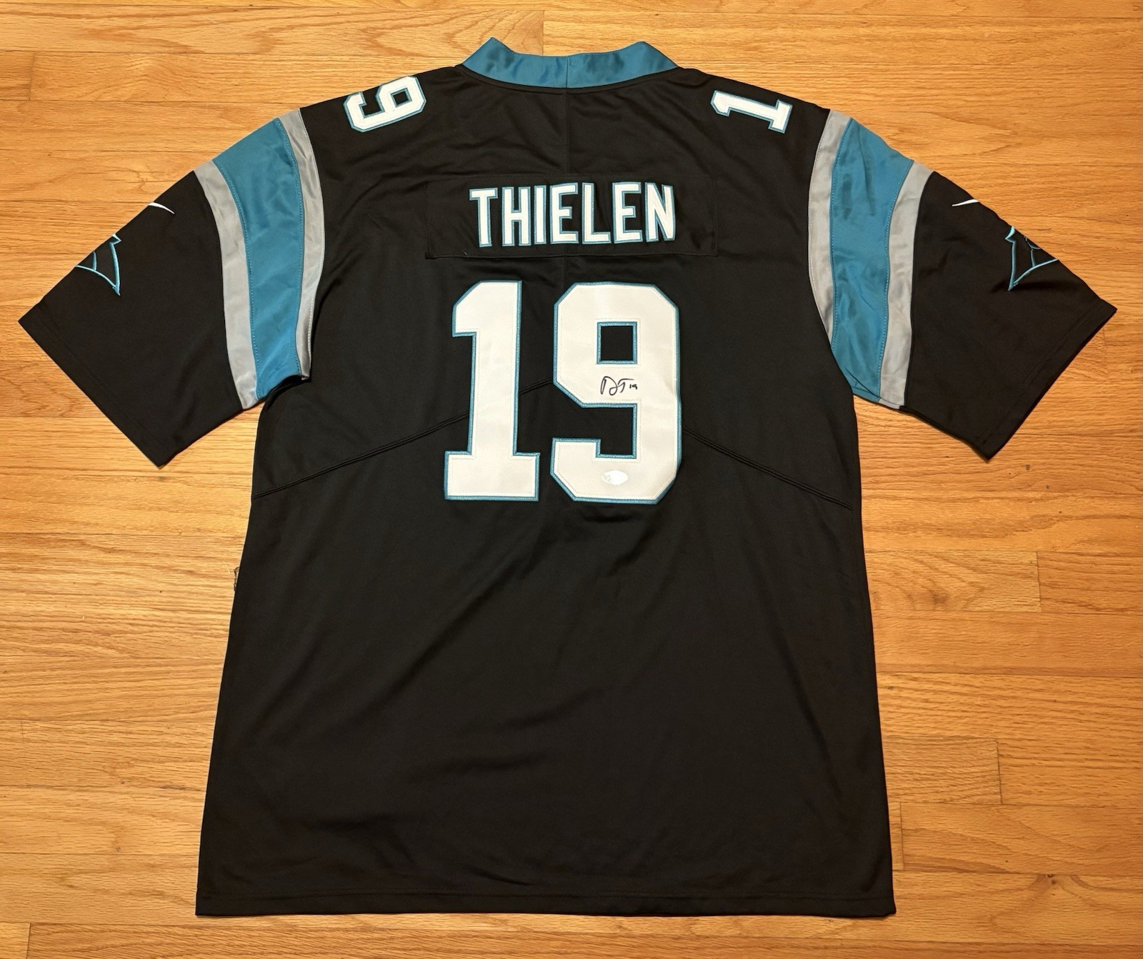 Adam Thielen Signed Carolina Panthers NFL Jersey PSA/DNA Autographed 