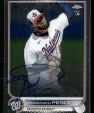 2022 Topps Chrome #RA-FP Francisco Perez Rookie Autographs AU