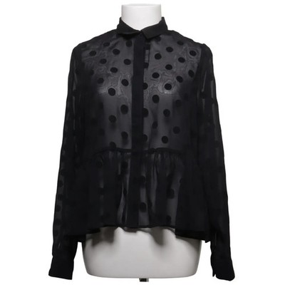 Envii, Bluse, Größe: S, ENASPHALT LS SHIRT 6553, Schwarz, Polyester #dnx