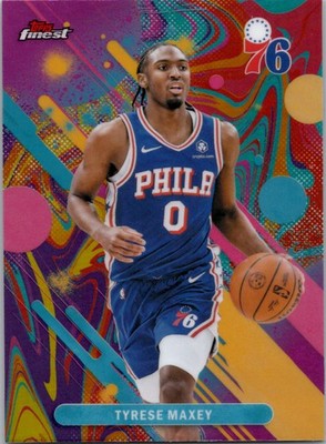 Tyrese Maxey Common Oil Spill 2025-26 Finest