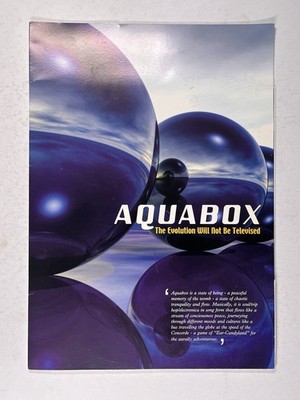 Aquabox Press Kit Le Curreri Gavin Christopher Original Xacca Sounds c. 1990er