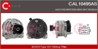 Casco Lichtmaschine Generator 150A 12V FüR VW Transporter IV Bus 2.8 VR6 V 280