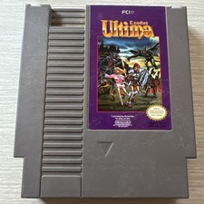 Nintendo NES Ultima Exodus Authentic Cartridge Only