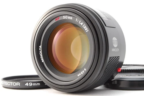 [Top MINT] Minolta AF 50mm f/1.4 Prime Standard Lens for SONY A mount JAPAN A453