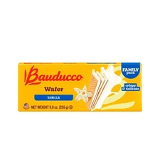 Bauducco Vanilla Wafers - Crispy Wafer Cookies With 3 9.0 oz (Pack of 1) 