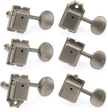 Gotoh Sd91-05m Tuners - 6 In-line Right-handed Aged Nickel
