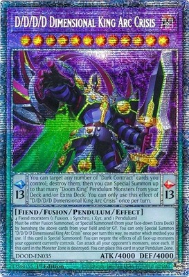 DOOD-EN035 D/D/D/D Dimensional King Arc Crisis - Starlight Rare - NM/M