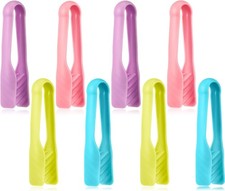 Chengu Small Tongs Color Mini Tongs for Kids 6 Inch Plastic Cooking Gadt