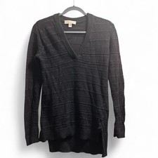 Michael Kors Small Womens black knitted sweater EUC