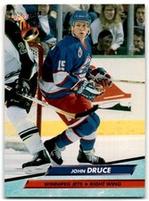 1992-93 Ultra John Druce Winnipeg Jets #442