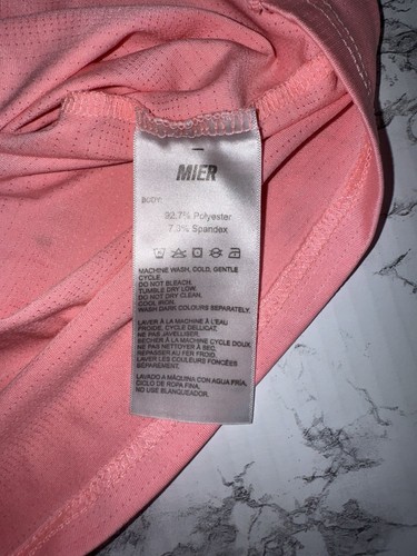 Camisas polo de golf para mujer MIER sin cuello manga corta cuello en V talla grande - Imagen 5 de 5