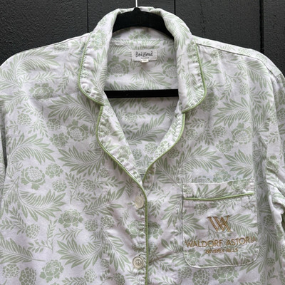 Bed Head Waldorf Astoria BH Tropical Pajama Set S Coastal Resort Summer Preppy