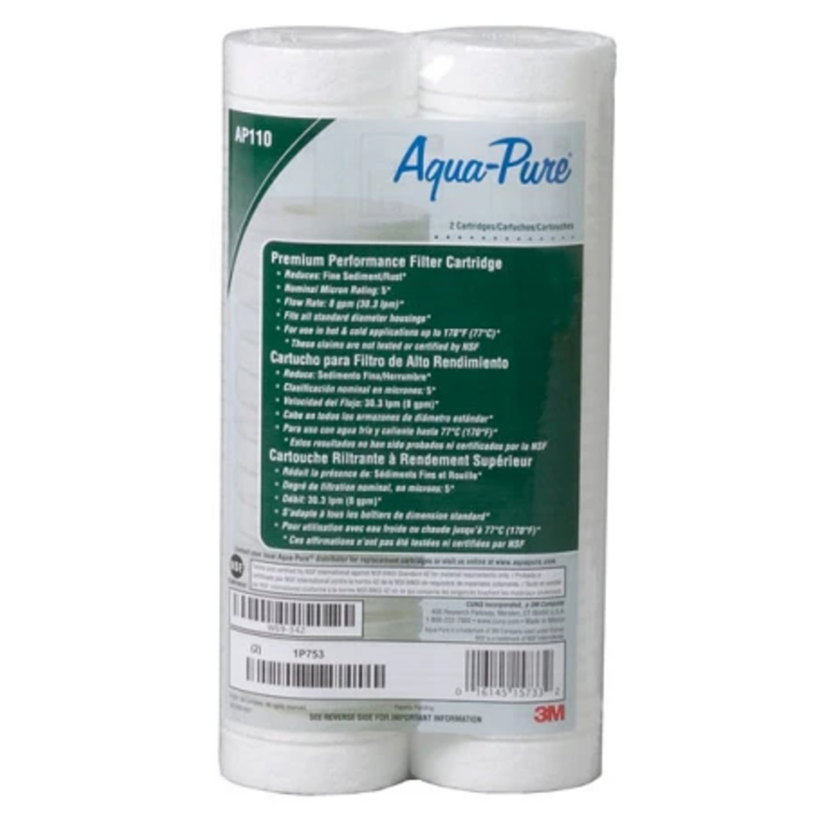 S* 3m Aqua-pure Water Filter Whole House Water Drop-in Cartridges Ap110