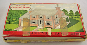 Plasticville by Bachmann O & S Gauge #1700 129 Colonial House Green OB Used