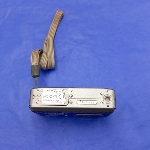 Pentax Optio S30 Digital Camera 3.2MP Silver In Original Box Tested Working - Picture 8 of 8
