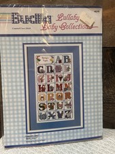 New Bucilla Counted Cross Stitch 40240 Lullaby Baby Childs ABC 10 X 17 USA Made