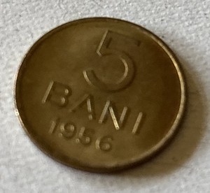 Romania • 1956 • 5 Bani