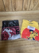 2 Pack Ripple Junction Adult Unisex One Piece Luffy T-shirts Size Small New