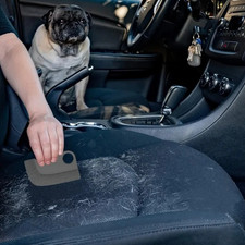 Car Interior Hair Removal Cleaning Brush Scra...