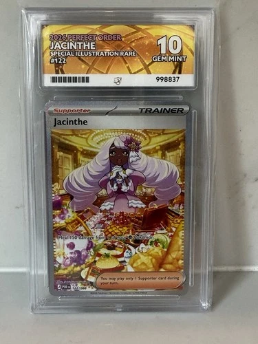JACINTHE 2026 PERFECT ORDER SPECIAL ILLUSTRATION RARE ACE GEM MINT 10 #122