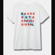 NWT Torrid Size 4 Dashboard Confessional Tee
