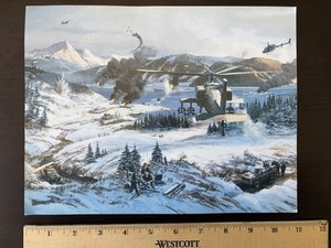 HELLFIRE Multi-Mission Capability Promo Fact Sheet Card Stat 8.5x11 Rockwell Int