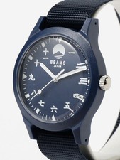 BEAMS JAPAN Original Watch - BJ KANJI Number Watch SP Special Edition - Navy