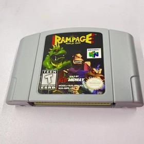 Rampage World Tour - Nintendo 64 (N64) Timeless classic Highly collectible