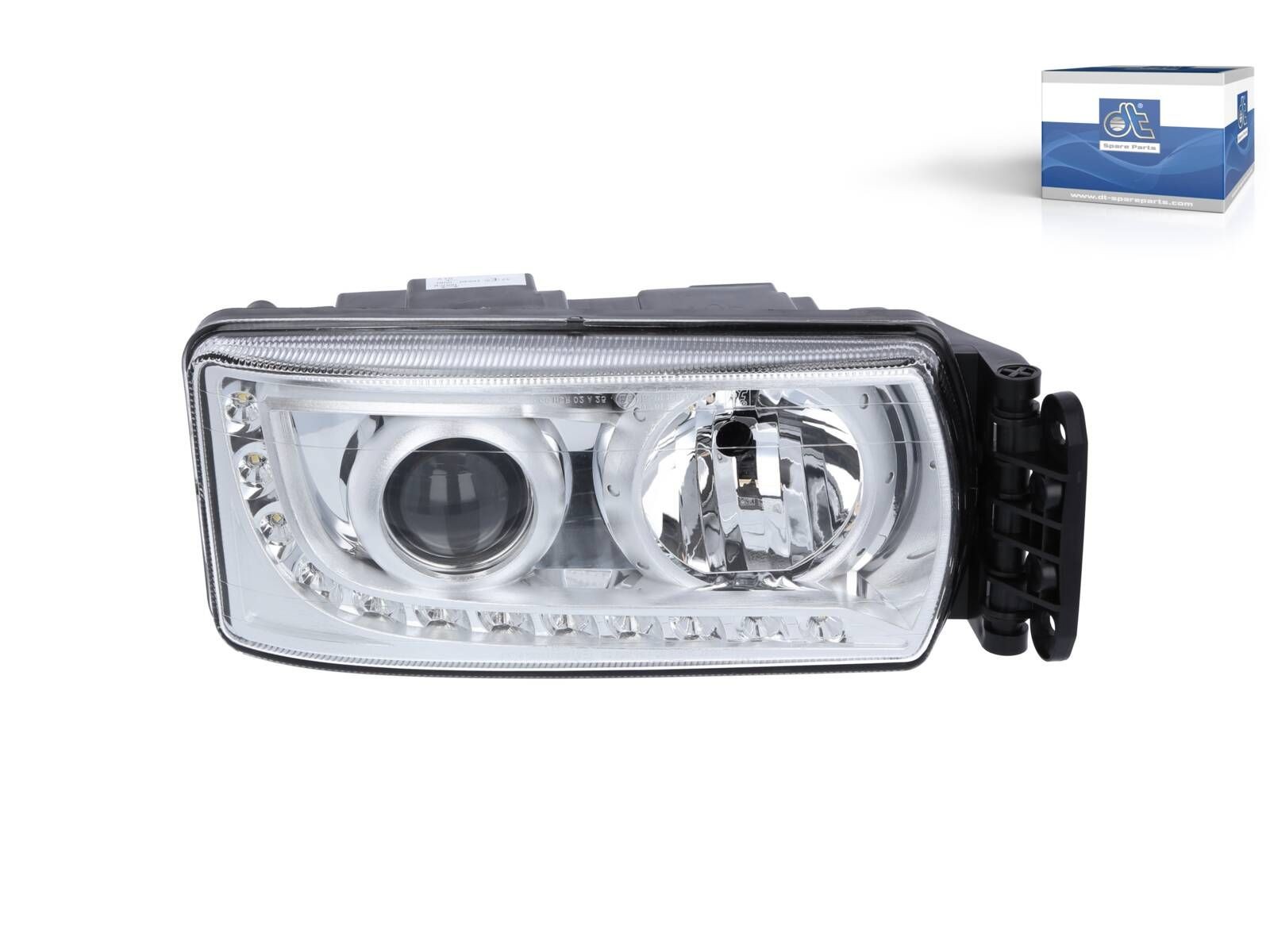 Phare principal droit DT Spare Parts 7.25074 avec commande 24V pour camion