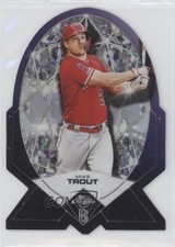 2020 Topps Chrome Ben Baller Edition Ben's Diamonds Die-Cut Mike Trout 0y9v