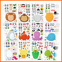Tier Aufkleber Set 36 StüCk FüR Kinder, DIY Sticker, Tiere, Geburtstag