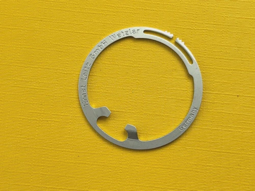 Leica VOOLA Aperture Adjustment Ring. Genuine Aperture adjustment ring. F. Elmar 50