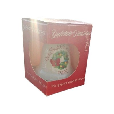 Vintage Gibson Yuletide Treasures Ornament 1980 ''Our first  Christmas Together'' 