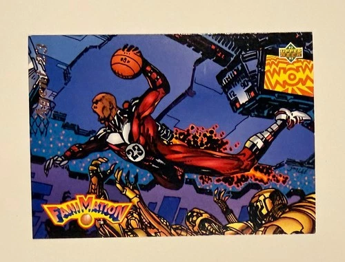 1993 Upper Deck Fanimation Michael Jordan Agent 23 #506 Bulls Insert Comic Card