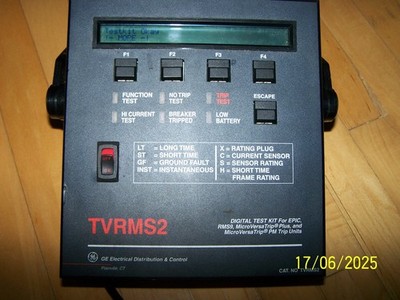 GE General Electric TVRMS2 MicroVersa Digital Test Kit Trip Tester