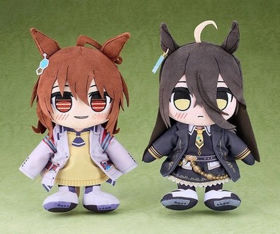 Umamusume Manhattan Cafe & Agnes Tachyon Kuripan Plush Doll Set H 6.7 in PSL